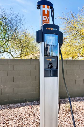Ev car charging station